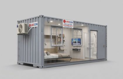 Container Nhà Ở Nhân Viên 20ft Có Toilet: Giải Pháp Lưu Trú Tại Hiện Trường